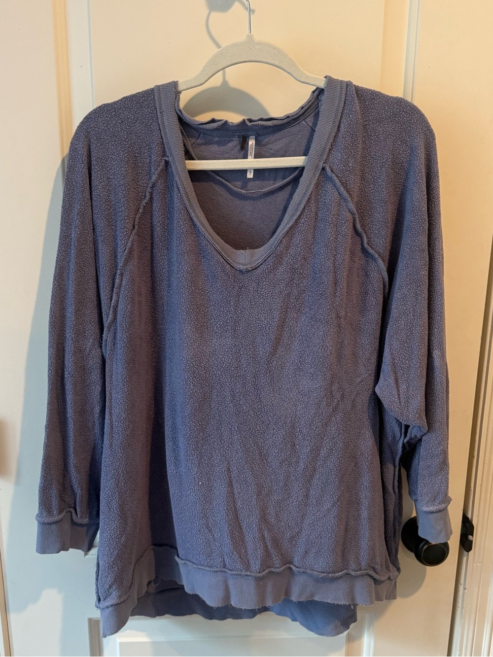 Women's Free People Take It Off Pullover Sweater Titanium